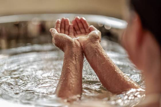 Szénsavas fürdő a REDUCE