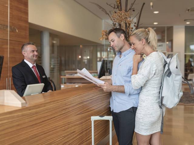 Recepció Hotel Vital