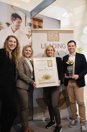 A Leading SPA Award átadása a burgenlandi Reduce