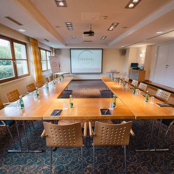 Lavendel szemináriumi terem a Reduce Bad Tatzmannsdorfban Lavendel szemináriumi terem a Reduce Bad Tatzmannsdorfban