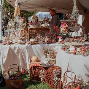 Gasztronómiai piac – dekorációs stand