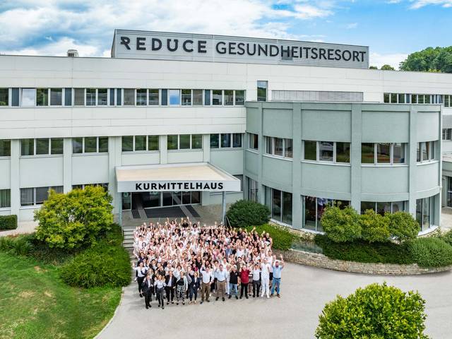 Drónfelvétel a gyógyfürdő előtt a REDUCE 