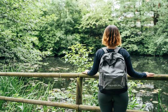 Rövid pihenő egy biotópnál