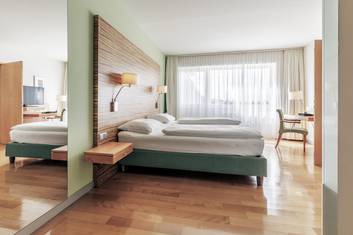 Hálószoba a Suite Hotel Vital 