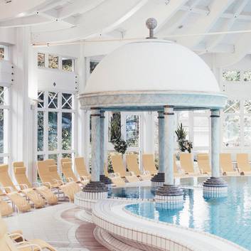 Wellnessrészleg a REDUCE  Thermal szállodában