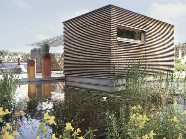 Blocksauna a Reduce  Vital  szállodában