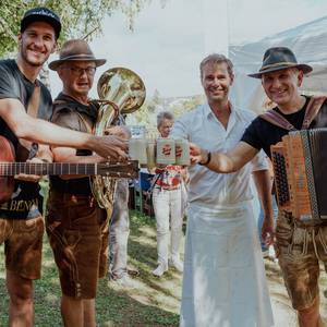 Leitner magister Dieter and Friends társaságában