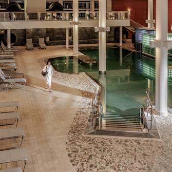 Belső termálmedence Hotel Vital 